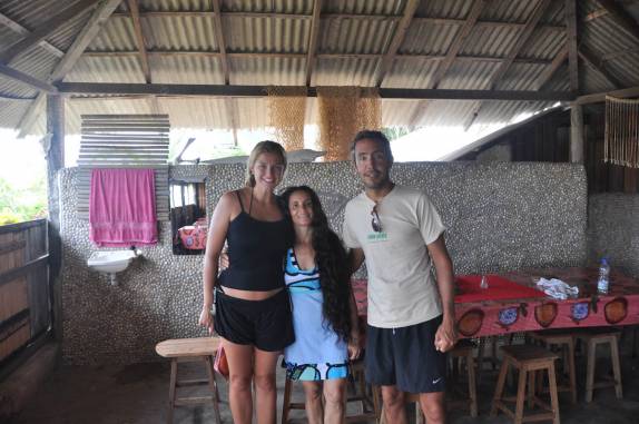Almoço de despedida no restaurante da Luzia, no Canto de Atins, nos Lençóis Maranhenses - MA